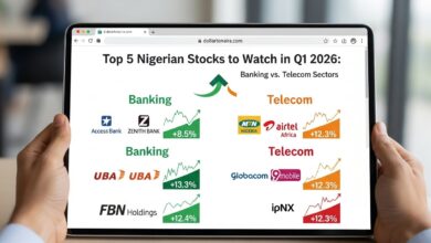 Top 5 Nigerian Stocks to Watch in Q1 2026: Banking vs. Telecom Sectors